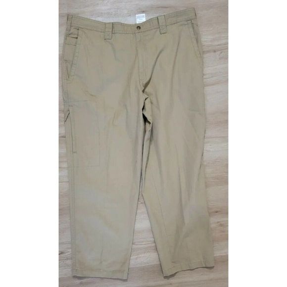 Columbia Mens Pants Size 38x30 AM8255 Cargo Khaki - Picture 1 of 4
